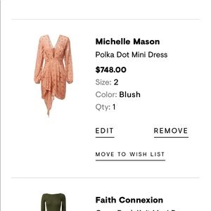 Designer Mini dress